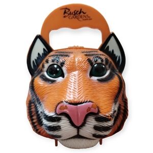 Busch Gardens Tampa Bay Tiger Lunch Box Carry Case Original